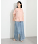 デニムタックパンツ