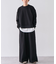 【ユニセックス】ダブルフェイスカットオフワイドパンツ