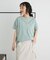 接触冷感/UVカット レースシアーTシャツ