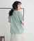 接触冷感/UVカット レースシアーTシャツ