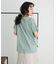 接触冷感/UVカット レースシアーTシャツ