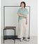 接触冷感/UVカット レースシアーTシャツ