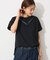 接触冷感/UVカット レースシアーTシャツ