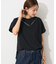 接触冷感/UVカット レースシアーTシャツ