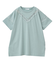 接触冷感/UVカット レースシアーTシャツ