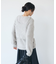 洗える/ビスチェ付きシャギーニットプルオーバー