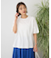 カットクレープワイドキリカエTシャツ