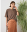カットクレープワイドキリカエTシャツ