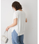 バックギャザーVネックニットベスト