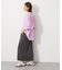 カットソーIラインスカート