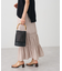 シャーリングティアードIラインスカート