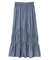 シャーリングティアードIラインスカート