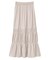 シャーリングティアードIラインスカート
