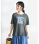 ラメ天竺フォトプリントTEE
