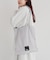 akha.ストライプメッシュトートバッグ