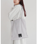 akha.ストライプメッシュトートバッグ