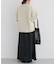 akha.ストライプメッシュトートバッグ