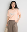 メタリックロゴプリントTEE