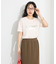 メタリックロゴプリントTEE