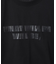 メタリックロゴプリントTEE
