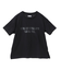 メタリックロゴプリントTEE