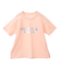メタリックロゴプリントTEE