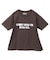 メタリックロゴプリントTEE