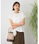 カットクレープクルーネックTシャツ