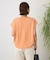 カットクレープクルーネックTシャツ