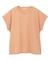 カットクレープクルーネックTシャツ