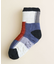 裏ボアパネル柄ルームソックス(Mens)