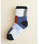 裏ボアパネル柄ルームソックス(Mens)