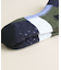 裏ボアパネル柄ルームソックス(Mens)