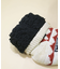 裏ボアパネル柄ルームソックス(Mens)