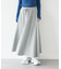 【WEB限定】裏毛カットオフフレアスカート