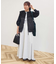 【WEB限定】裏毛カットオフフレアスカート