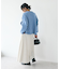 【WEB限定】裏毛カットオフフレアスカート