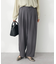 配色パイピングパンツ