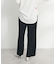 セルフカットイージープリーツパンツ