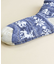 裏ボアノルディック柄ルームソックス(Mens)