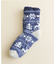 裏ボアノルディック柄ルームソックス(Mens)