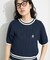 別注/BHPC 刺繍ケーブル編みニット