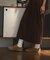 ベロアハーフスリーブワンピース
