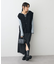 レイヤード風フード付きプルオーバー