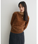 シアーベロアサイドギャザープルオーバー