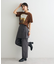 レイヤードデザインパンツ
