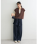 裏毛深Vベスト