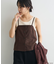 フロントボタンキャミビスチェ