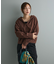 梯子レースフード付きブラウス