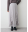 ラッフルロングスカート